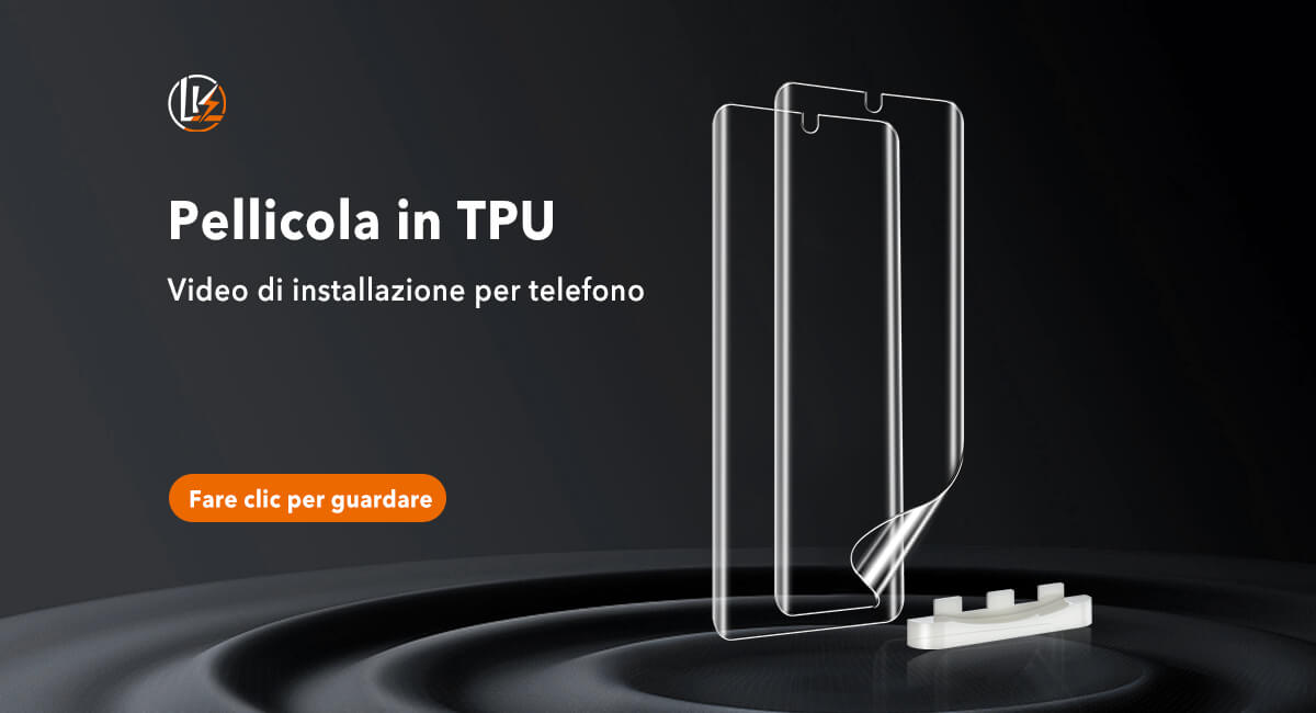 Video di installazione del film in TPU LK-Direct per telefono