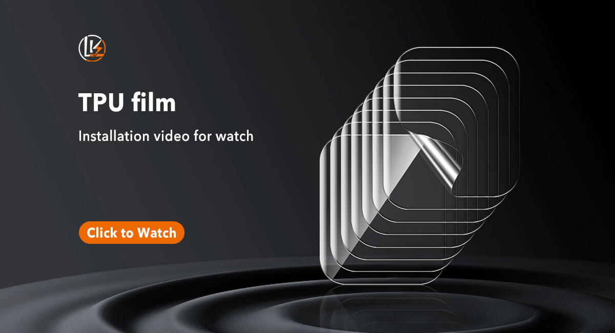LK-Direct TPU film installation video for watch