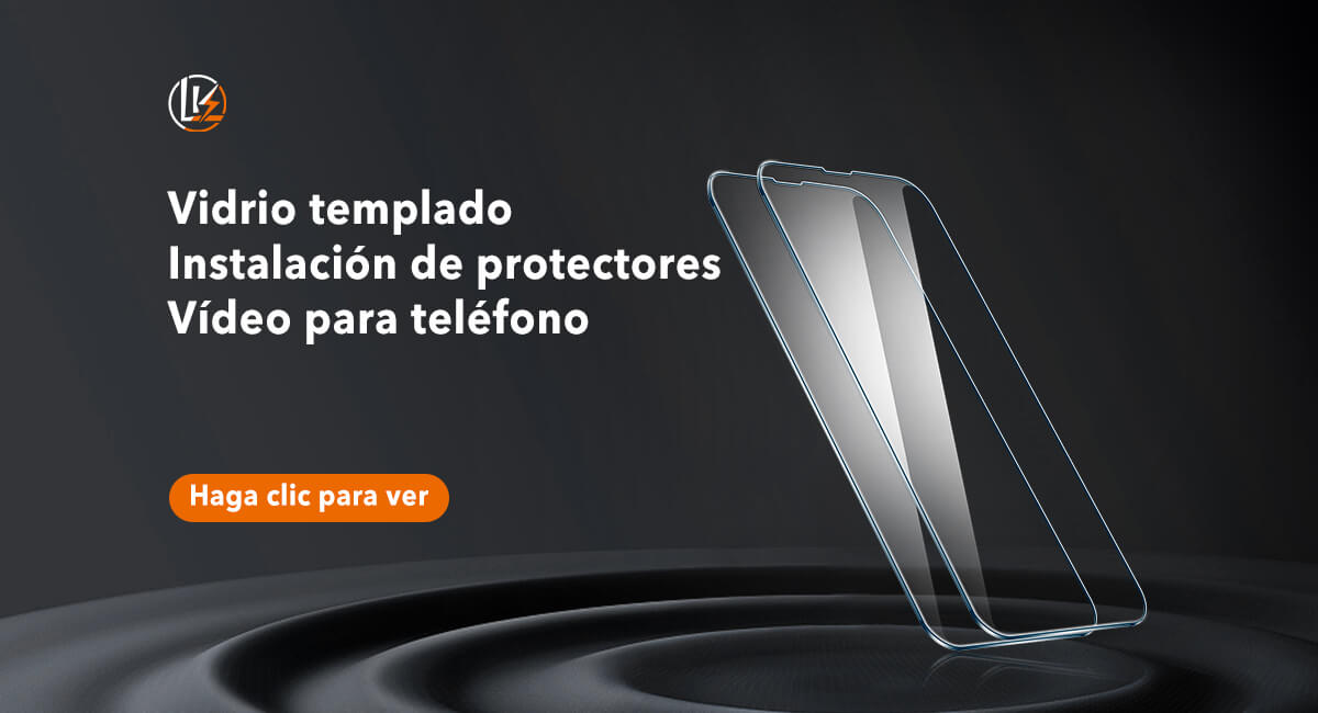 Video de instalación del protector de vidrio templado LK-Direct para teléfono