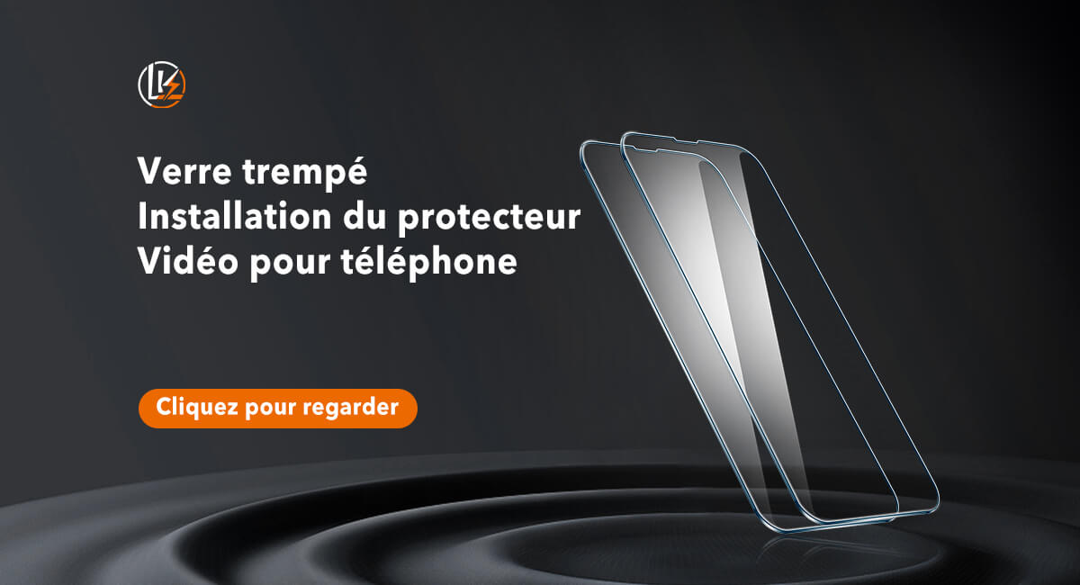 Vidéo d'installation du protecteur en verre trempé LK-Direct pour téléphone